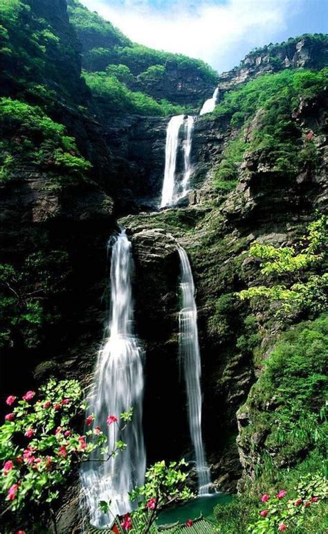Mt Lushan Waterfall The Most Poetic Waterfall In China 庐山瀑布 Via