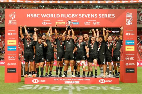 Paris-bound New Zealand capture HSBC Singapore Rugby Sevens title