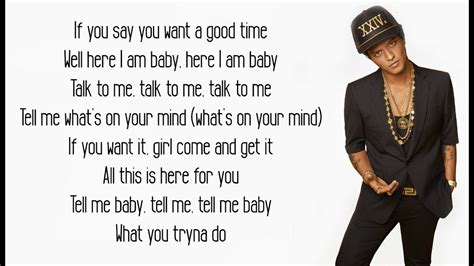 Thats What I Like Bruno Mars Lyrics Youtube Music