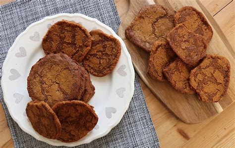 My Grandma's Gluten Free Ginger Biscuits Recipe (dairy free & low FODMAP)