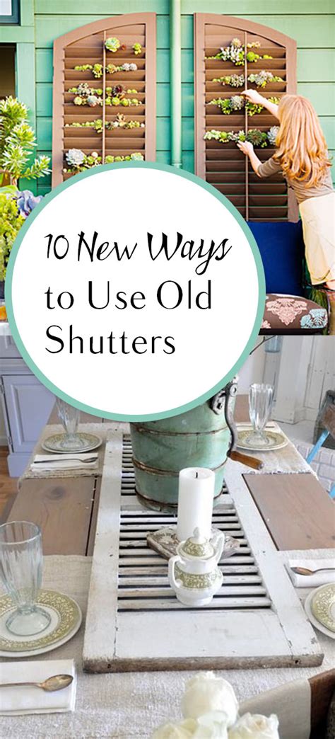 10 Amazing Ways To Use Old Shutters Veryhom