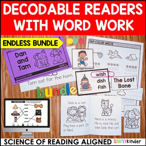 Decodable Readers For Kindergarten Simply Kinder
