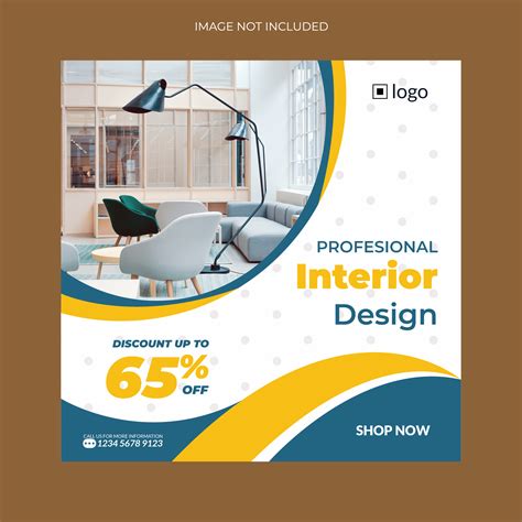 Square Banner Templates For Interior Design 1921891 Vector Art At Vecteezy