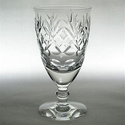 Royal Doulton Crystal Georgian Large Wine Glass Pattern