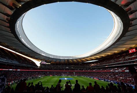 Meaning athletic club of madrid), commonly referred to as atlético de madrid in english or simply as atlético or atléti, is a spanish professional football club based in madrid, that play in la liga.the club play their home games at the wanda metropolitano stadium, which has a capacity of 68,456. Atletico Madrid stadium to host 2019 Champions League final | New Straits Times | Malaysia ...