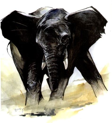 Angry Elephant By Dfbovey On Deviantart