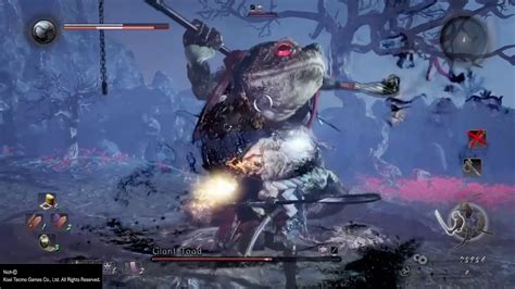 How To Beat Nioh´s Frog Boss Youtube