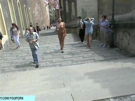 Hot Czech Babe Natalie Shows Her Naked Body On Public