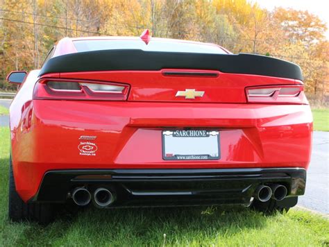 6th Generation Camaro Painted Stage 1 Rear Spoiler Includes Wickerbill