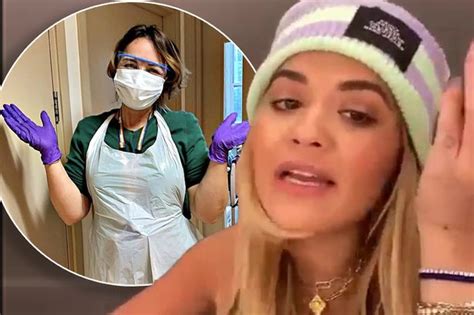 Rita Ora Flashes Flower Nipples As She Goes Braless In Totally See