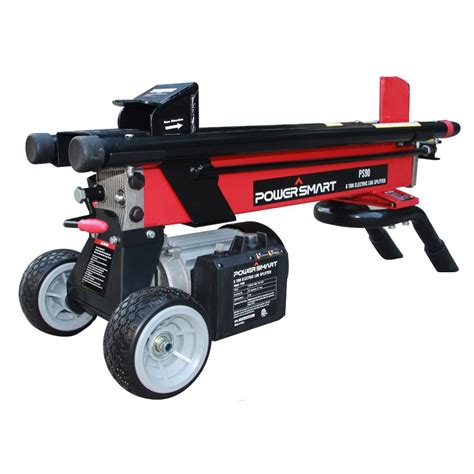 Powersmart 6 Ton 15 Amp Electric Log Splitter With 21 Inch Length And
