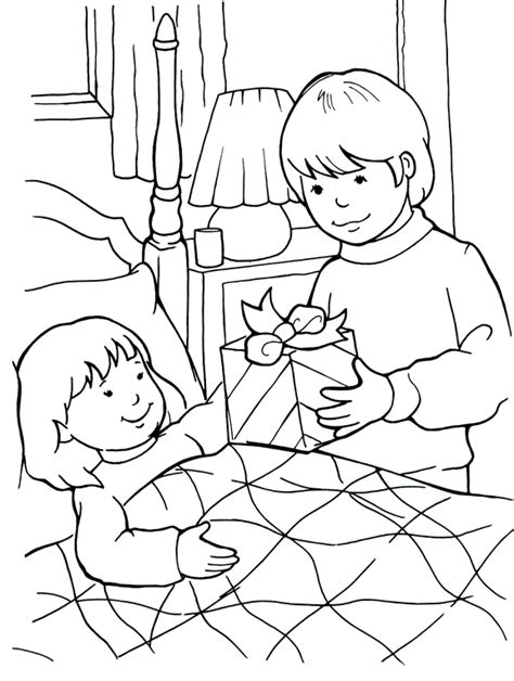 Coloring page 5th grade coloring pages. Be a Friend to the Sick Coloring Page | Coloring pages ...