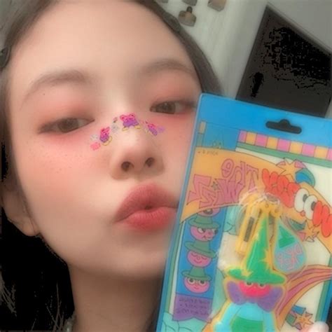 Jennie Icon Blackpink Icon Carnival Face Paint