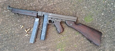 Thompson M1 Smg Sn 323498 And Mags And Inert Saracen Exports