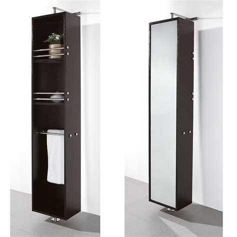 Buy bathroom metal cabinets and get the best deals at the lowest prices on ebay! Claire Rotating Floor Cabinet with Mirror by Wyndham ...