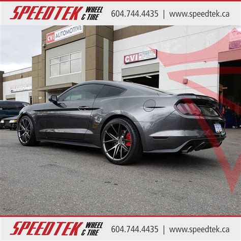 Ford Mustang Gt S550 Grey Niche Misano M116 Wheel Wheel Front