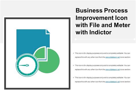 Process Improvement Icon At Collection Of Process
