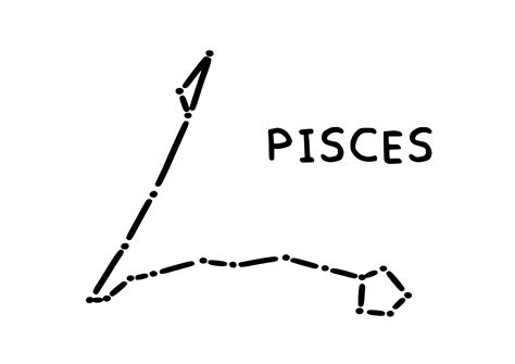 Pisces Constellation Sign Svg Gráfico por Filucry · Creative Fabrica