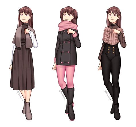 My Persona With New Designs By Misakarin On Deviantart