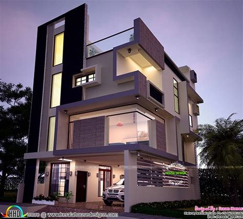 The best modern house designs. January 2016 - Kerala home design and floor plans - 8000 ...