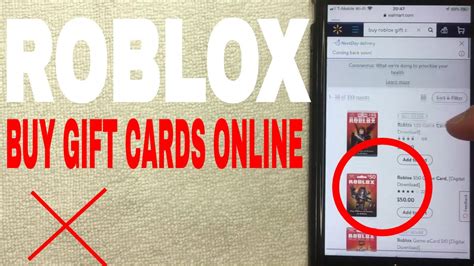 How To Buy Roblox Robux T Cards Online 🔴 Youtube