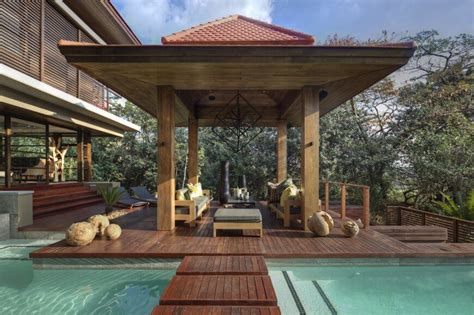 Small pools can be called plunge pools or splash pools, but can also be used for therapy or exercise in addition to a quick dip on a hot day. 34 Glorious Pool Gazebo Ideas