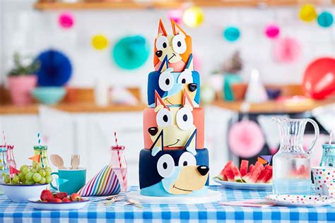 19 Bluey Cakes For You Beaut Birthdays Sweet Birthday Cake
