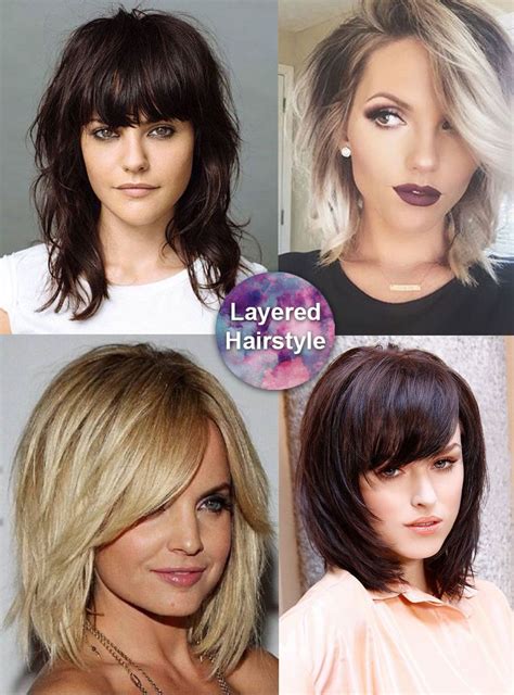 Thick hair men's haircuts for short, medium and long hair lengths. Best Medium Length Hairstyles for Thick Hair - CircleTrest