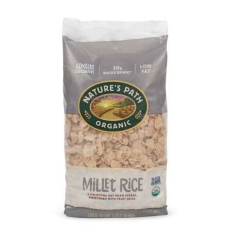 Natures Path Organic Millet Rice Oat Bran Cereal 32 Oz Fred Meyer