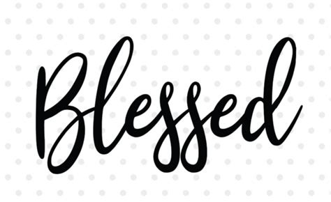 Blessed Graphic By Svgmamashop · Creative Fabrica