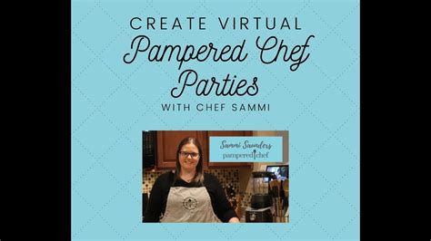Create A Pampered Chef Virtual Party Youtube