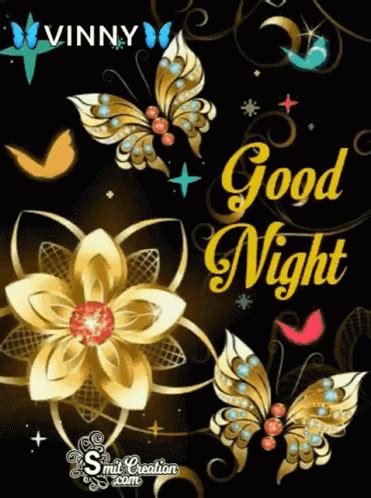 Goodnight Butterfly GIF - Goodnight Butterfly Gold - Discover & Share ...