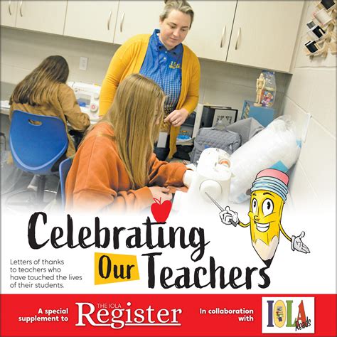 Celebrating Our Teachers by Iola Register - Issuu
