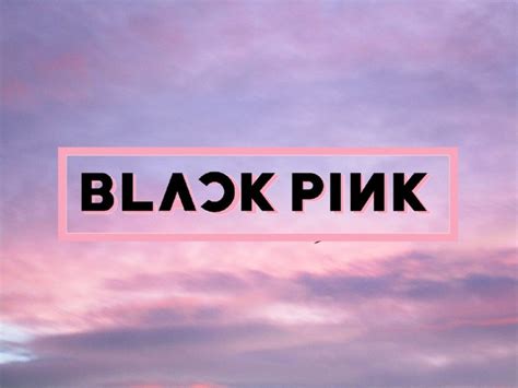 Aesthetic Blackpink Logo Desktop Wallpaper Hd Sexiz Pix