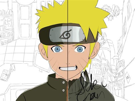 Digital Fanart Naruto Now And Then Naruto Amino