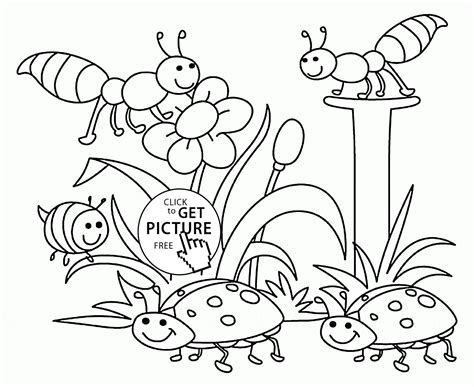 Nature Coloring Pages Printable