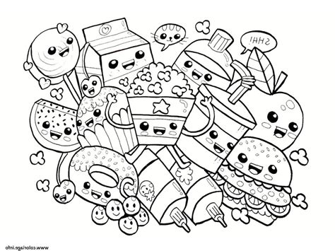 Dessin Kawaii Sans Couleur Impressionnant Photographie Coloriage Kawaii