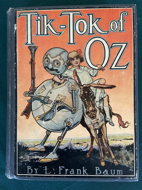 Sold Tik Tok Of Oz Book L Frank Baum 12 Color Plates Wizard Of Oz