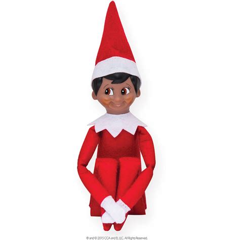 Elf On The Shelf Boy Dark Skinned Christmas Holiday Kids Children