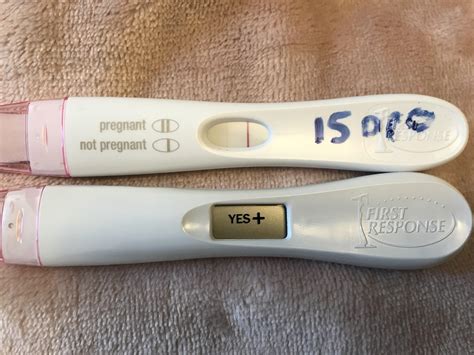 First Response Pregnancy Test With A Faint Line Pregn