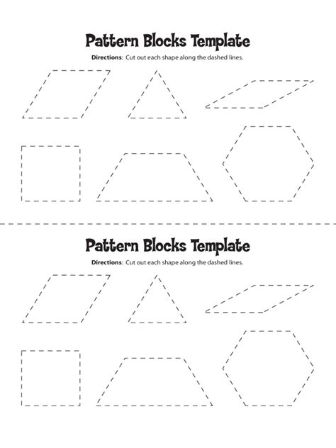 Pattern Block Templates 5 Free Templates In Pdf Word Excel Download