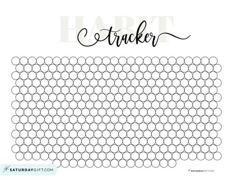 PRINTABLE N001 Month Habit Tracker Coloring Sheet Year Habit Tracker