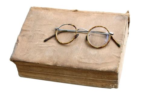 Old Book With Antique Glasses Stock Image Image Of Background Document 21754029