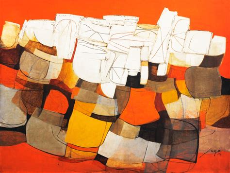 José Joya Golden Friendship 1975 Mutualart