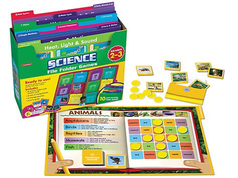 Science File Folder Games Gr 2 3 At Lakeshore Learning