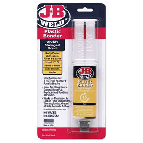 Jb Weld 50133 Plastic Bonder 25 Ml Jb Tools