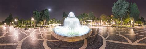Fountain Square In Baku 360 Panorama 360cities