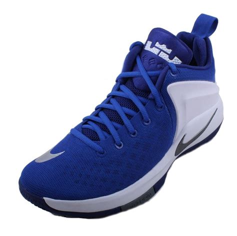 Nike Mens Zoom Witness Basketball Shoes Blue