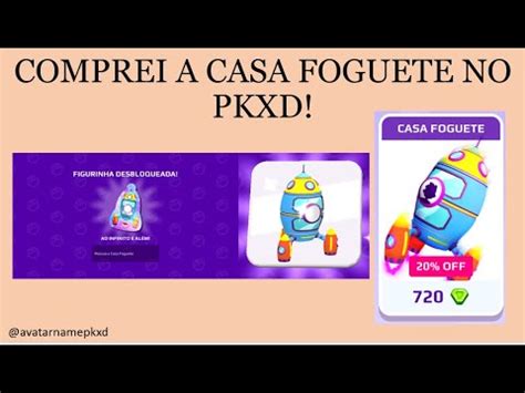 COMPREI A CASA FOGUETE NO PKXD PKXDUniverse YouTube