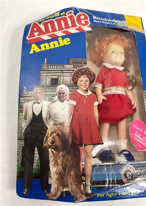 Annie Doll With Locket The World Of Annie 1982 Collectors Etsy Uk